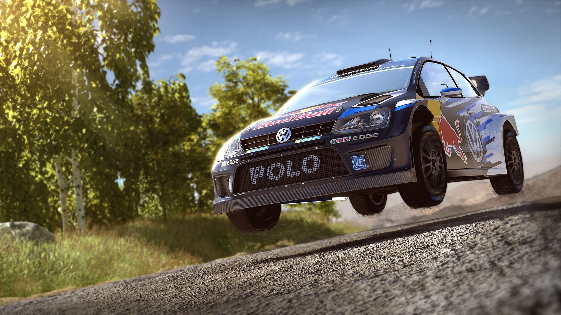 Volkswagen Polo R in WRC 5 (Image via Valve/ Nacon)
